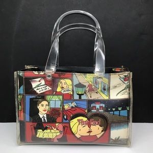 Prezzo Handbag The End Cartoon Scenes Comic Purse